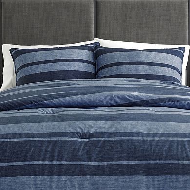 Nautica Longpoint Striped Comforter Set with Shams
