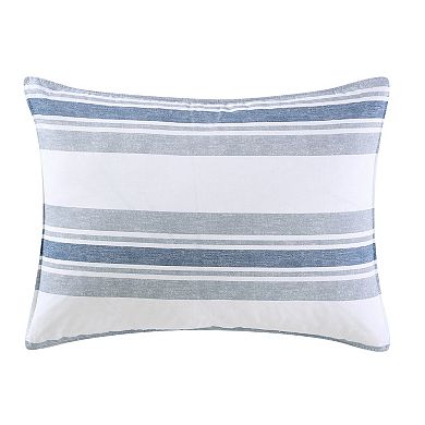 Nautica Bay Shore Striped Comforter Set with Shams