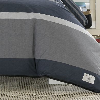 Nautica Rendon Grey Duvet Set