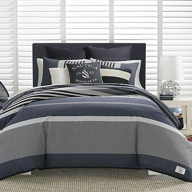 Nautica Rendon Grey Duvet Set