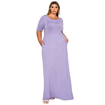 Plus Size Eva Pocket Maxi Dress