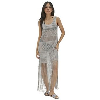 Women's Summer Long Beach Dress, Cover Up Dress For Lake, Pool, Beach, Cruise