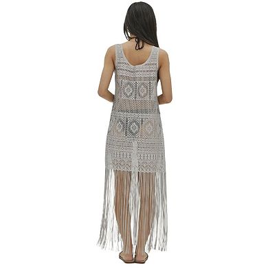 Women's Summer Long Beach Dress, Cover Up Dress For Lake, Pool, Beach, Cruise