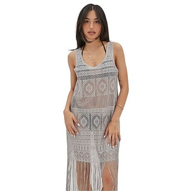 Women's Summer Long Beach Dress, Cover Up Dress For Lake, Pool, Beach, Cruise