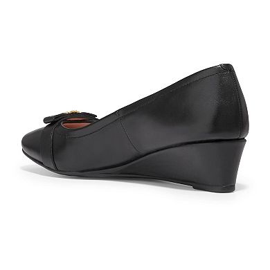 Cole Haan Malta Women's Leather Wedge Heels