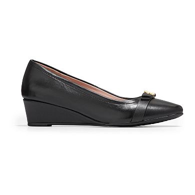 Cole Haan Malta Women's Leather Wedge Heels