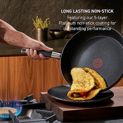 T-Fal Stone Force Platinum Non-Stick 12-Piece Cookware Set