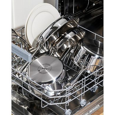 T-Fal Pro Tri-Ply Stainless Steel 10-Piece Cookware Set