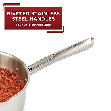 T-Fal Stainless Steel 20-Piece Cookware Set