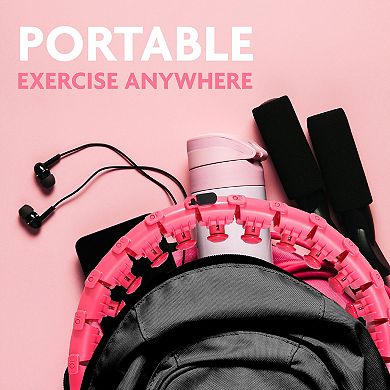 TGU Smart Weighted Hula Hoop with Built-In Timer