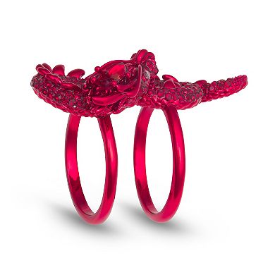 Simply Vera Vera Wang Red Tone Dragon Ring