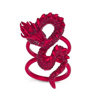 Simply Vera Vera Wang Red Tone Dragon Ring