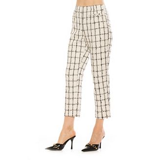 Women's ALEXIA ADMOR Clio Tapered Pants with Contrast Welt Pocket Detail