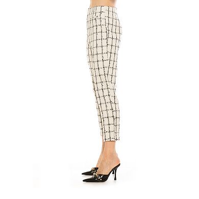 Women's ALEXIA ADMOR Clio Tapered Pants with Contrast Welt Pocket Detail