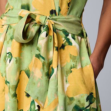 Women's Simply Vera Vera Wang Wrap Tie-Front Dress