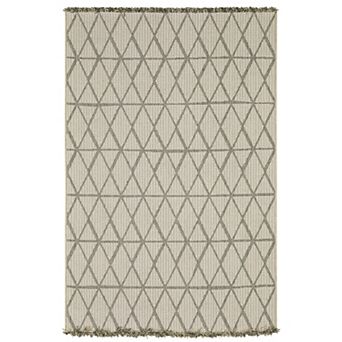 StyleHaven Garabaldi Diamond Lattice Indoor/Outdoor Area Rug