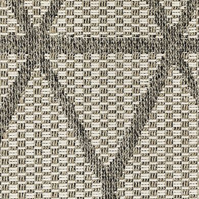 StyleHaven Garabaldi Diamond Lattice Indoor/Outdoor Area Rug