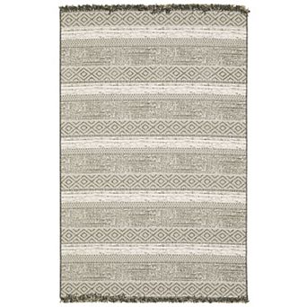 StyleHaven Garabaldi Southwestern Influence Indoor/Outdoor Area Rug
