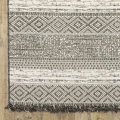 StyleHaven Garabaldi Southwestern Influence Indoor/Outdoor Area Rug