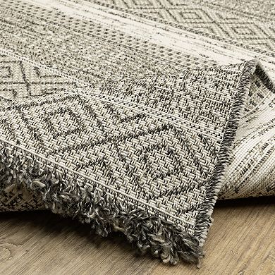 StyleHaven Garabaldi Southwestern Influence Indoor/Outdoor Area Rug