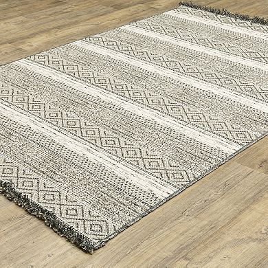 StyleHaven Garabaldi Southwestern Influence Indoor/Outdoor Area Rug