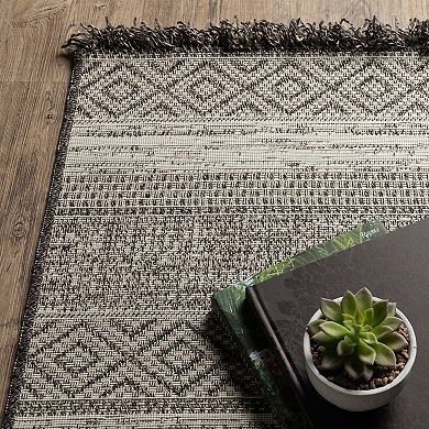 StyleHaven Garabaldi Southwestern Influence Indoor/Outdoor Area Rug