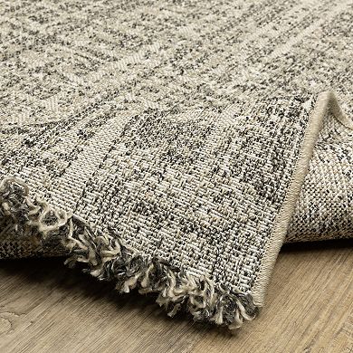 StyleHaven Garabaldi Faded Textures Indoor/Outdoor Area Rug