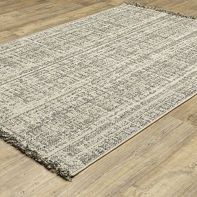 StyleHaven Garabaldi Faded Textures Indoor/Outdoor Area Rug