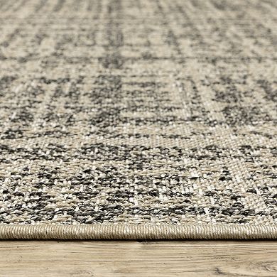 StyleHaven Garabaldi Faded Textures Indoor/Outdoor Area Rug