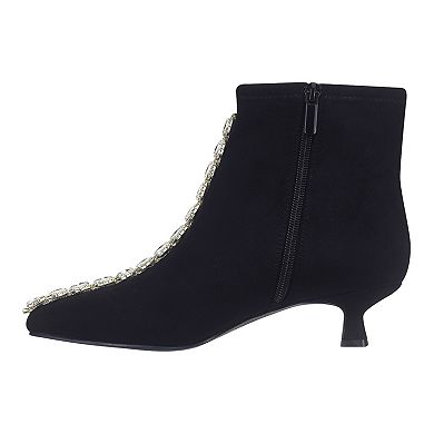 Impo® Garda Memory Foam Women's Bling Stretch Ankle Boots