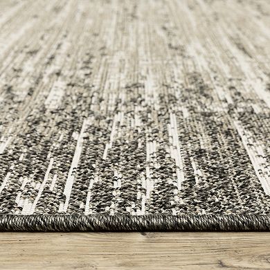 StyleHaven Garabaldi Weathered Textures Indoor/Outdoor Area Rug