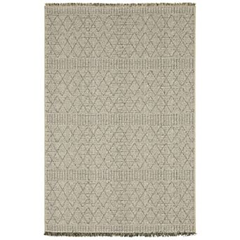 StyleHaven Garabaldi Textured Geometric Indoor/Outdoor Area Rug