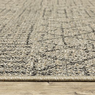 StyleHaven Garabaldi Textured Geometric Indoor/Outdoor Area Rug