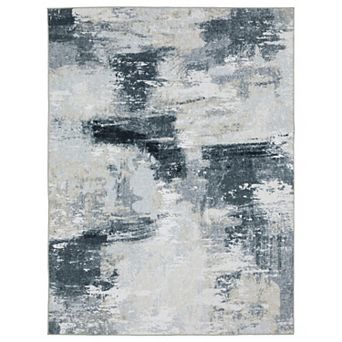 StyleHaven Sawyer Abstract Shadows Machine Washable Area Rug
