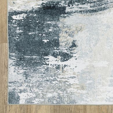 StyleHaven Sawyer Abstract Shadows Machine Washable Area Rug