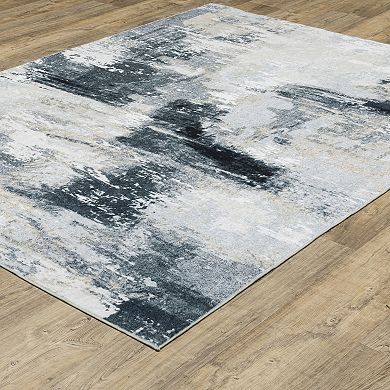 StyleHaven Sawyer Abstract Shadows Machine Washable Area Rug