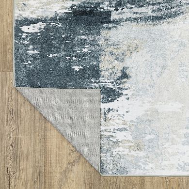 StyleHaven Sawyer Abstract Shadows Machine Washable Area Rug