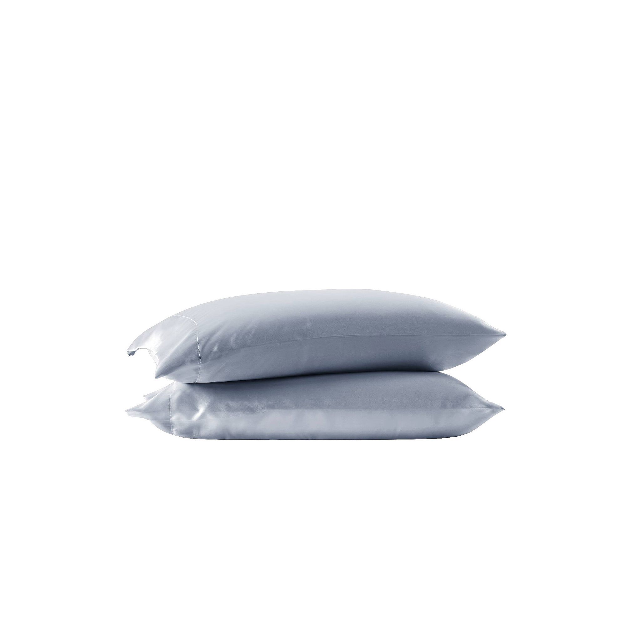 Madison Park Essentials Satin Luxury Pillowcases, Blue