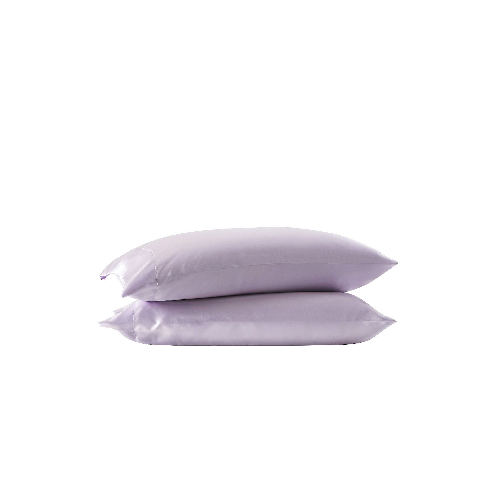 Madison Park Essentials Satin Luxury Pillowcases, Purple