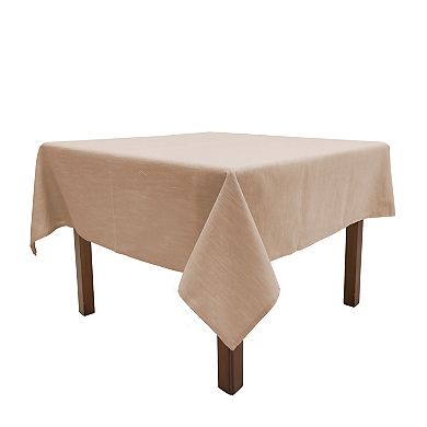 Mingle & Co. Easy Care Solid Tablecloth