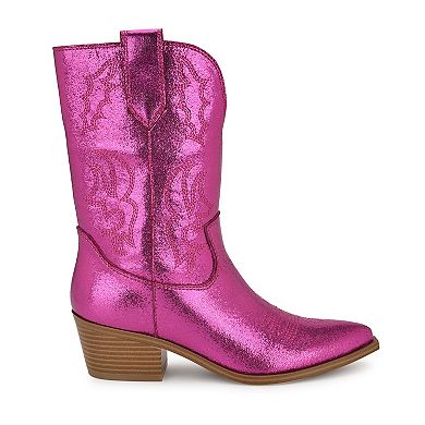 Nine West Yunela Women's Western Ankle Boots