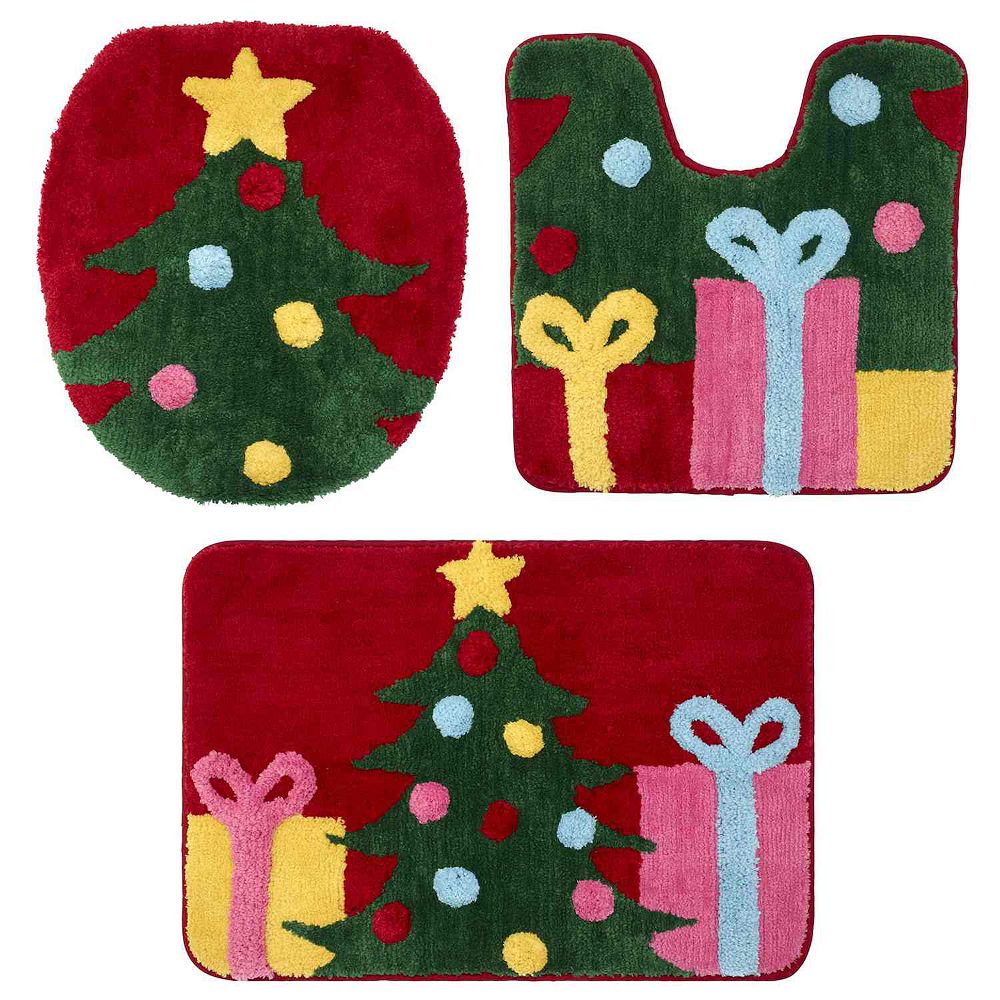 Avanti 3-pc. Holiday Bathroom Rug Set