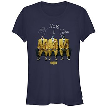 Juniors' Beetlejuice 2 Jeff Bob And Dave Fitted Graphic Tee