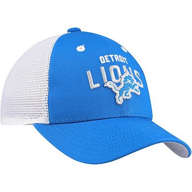Preschool Blue Detroit Lions Core Lockup Trucker Adjustable hat