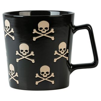 10 Strawberry Street 4 pc 20-oz. Skull & Crossbones Mugs