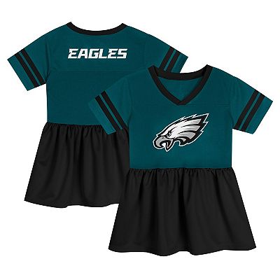 Girls Toddler Midnight Green Philadelphia Eagles Stadium Lights Fashion  Jersey Dress