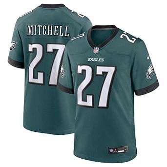 Men's Nike Quinyon Mitchell Midnight Green Philadelphia Eagles Player Game Jersey