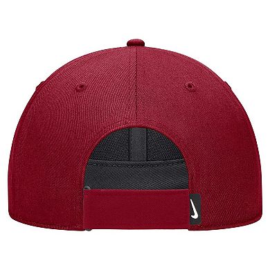 Youth Nike Cardinal Iowa State Cyclones 2024 Sideline Club Adjustable Hat