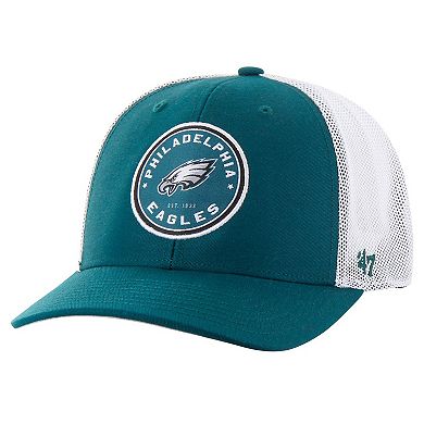 Men's '47 Midnight Green Philadelphia Eagles Disclose Trophy Stretch Fit Hat