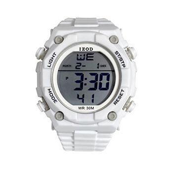 IZOD Men's White Digital Watch - IZO7006KL